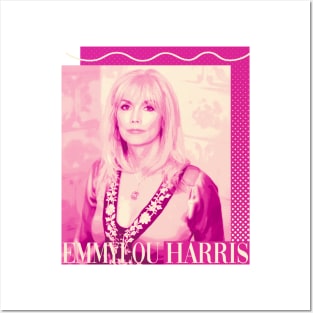 Emmylou Harris /// Portrait vintage Posters and Art